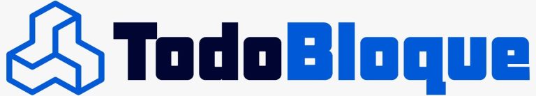 Logotipo de TodoBloque en azul y negro sobre fondo blanco.